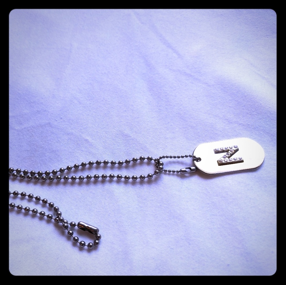 Cute N metal dog tag necklace